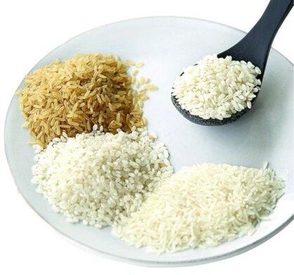 Nourriture avec du riz pour perdre du poids de 5 kg par semaine