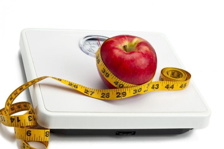 Pomme pour perdre du poids dans un régime protéiné