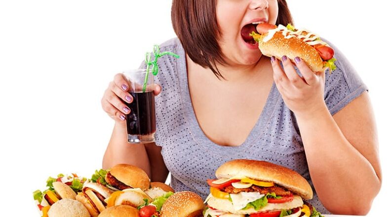 Aliments malsains dans le diabète de type 2